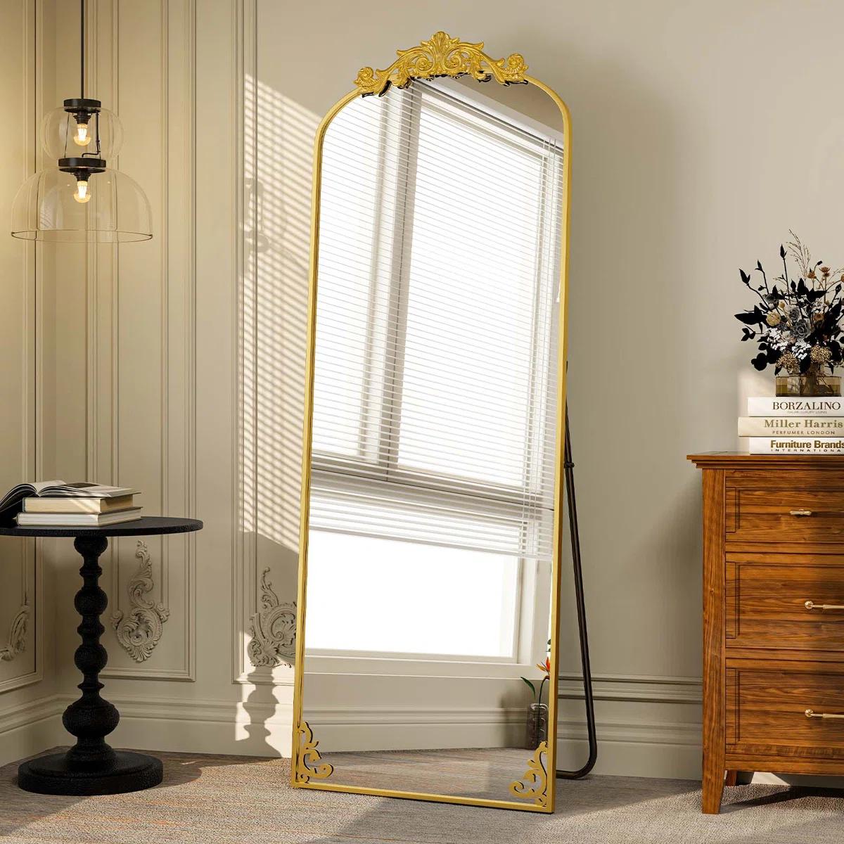 Arch Floor Standing Mirror