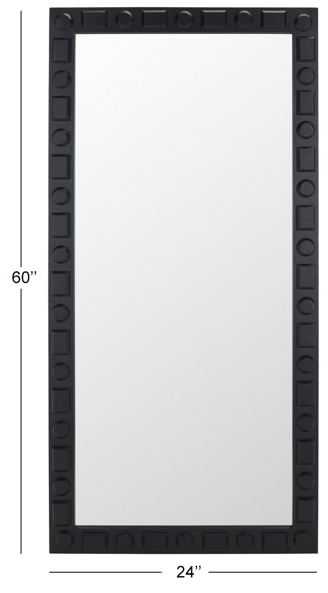 Full Length Black Frame Mirror