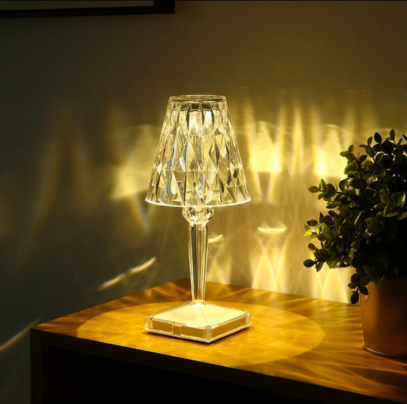 Rechargeable Crystal Lamp