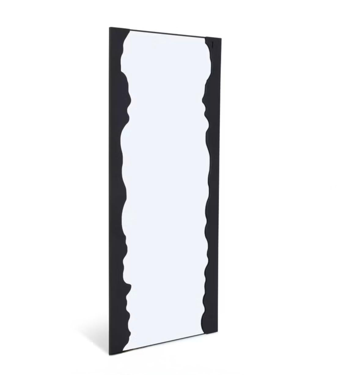 Statement Wooden Frame Mirror