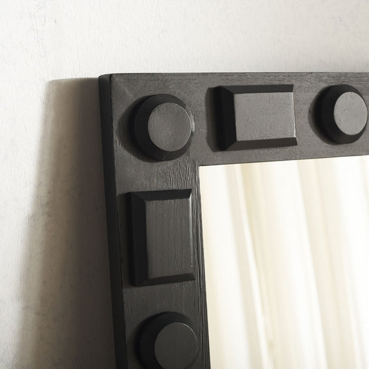 Full Length Black Frame Mirror