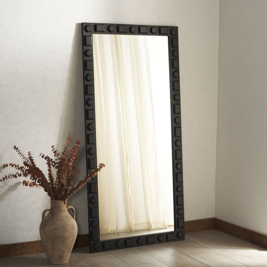 Full Length Black Frame Mirror